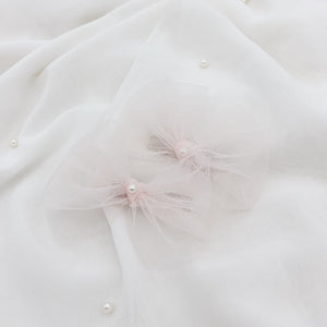 Clarice Pigtail Tulle Bows