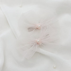 Clarice Pigtail Tulle Bows