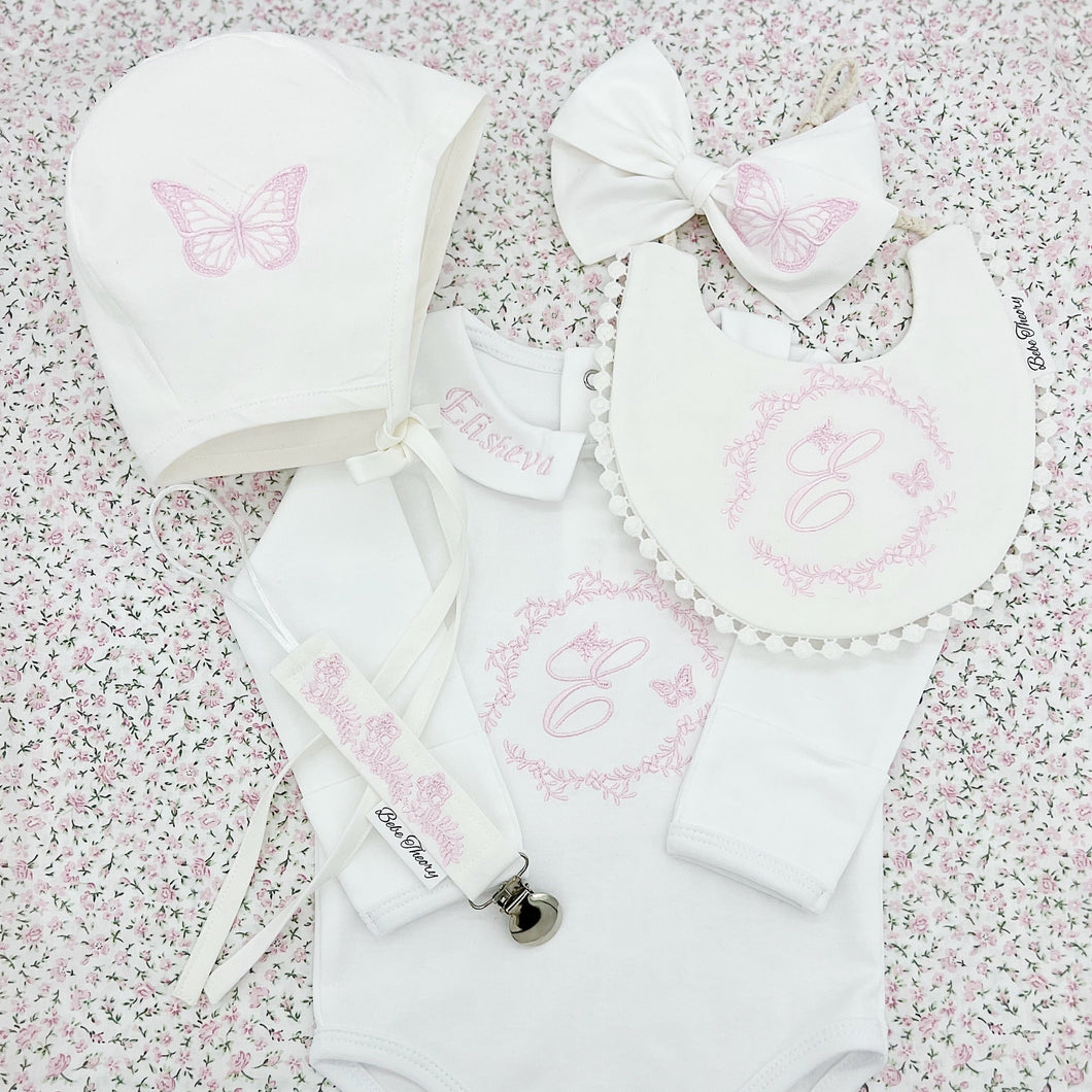 Heirloom Pink Butterfly Gift Set