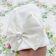 Load image into Gallery viewer, Heirloom Initial Newborn Hat
