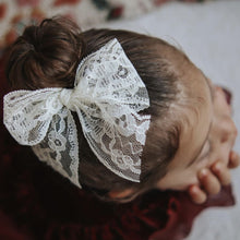 Load image into Gallery viewer, Vintage Mini Lace Bow
