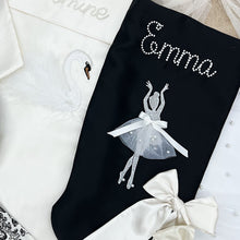 Load image into Gallery viewer, Black Ballerina Stocking
