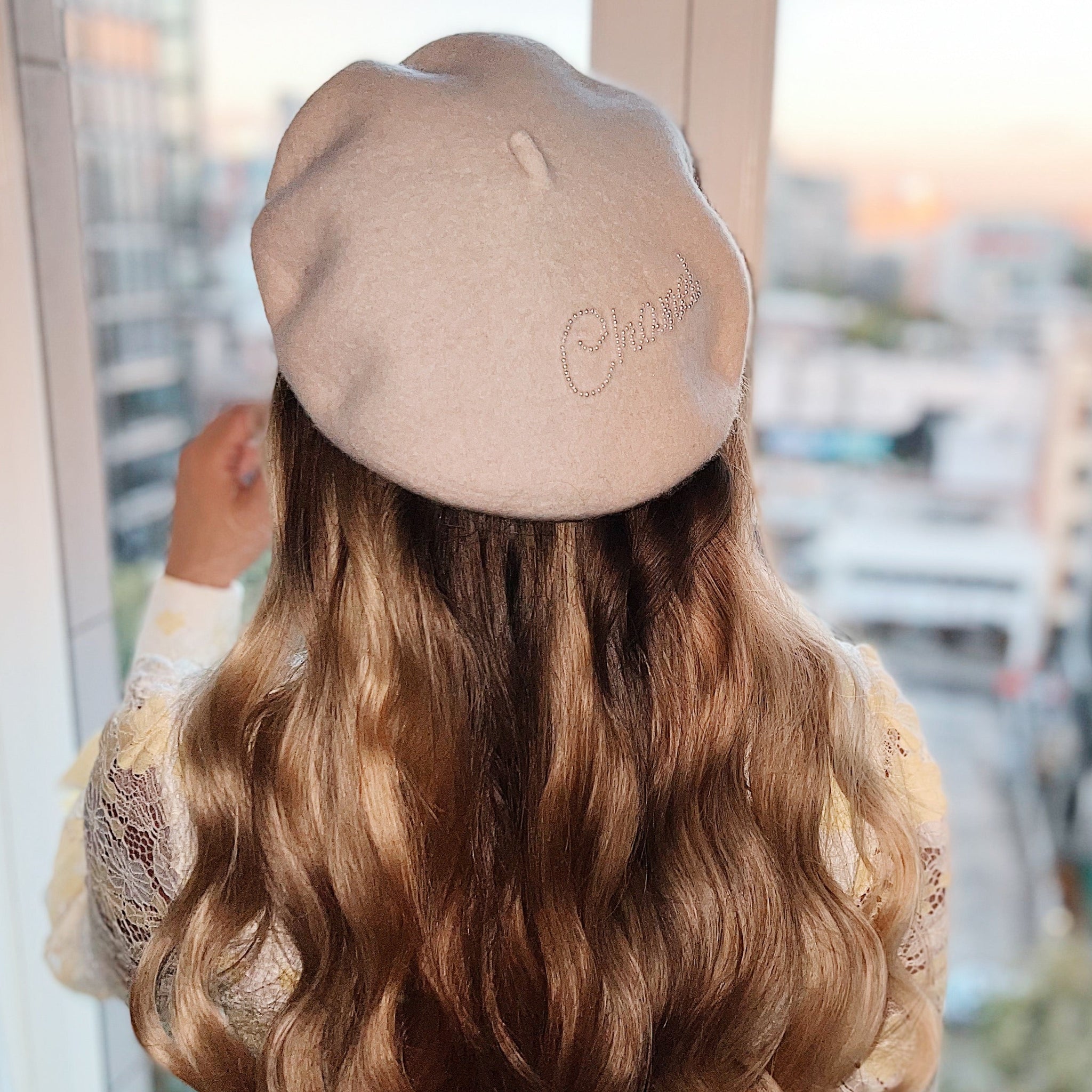 Chanel Pearl Ivory Adult Beret