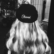 Load image into Gallery viewer, Chanel Pearl Black Adult Beret
