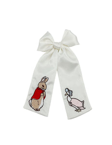 Beatrix Potter Duck & Bunny Bow