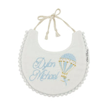 Load image into Gallery viewer, Blue Hot Air Balloon Bib

