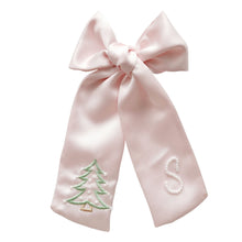 Load image into Gallery viewer, Pink Christmas Tree Bow
