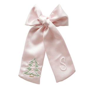 Pink Christmas Tree Bow