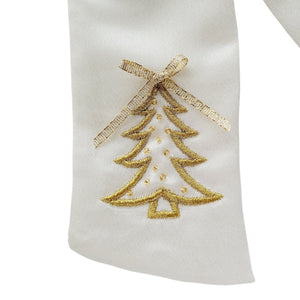 Gold Christmas Tree Bow