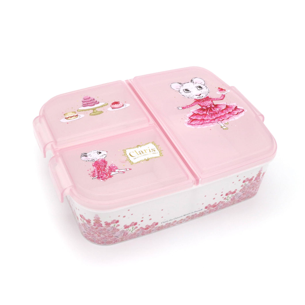 Claris The Chicest Mouse In Paris - sectioned lunch box