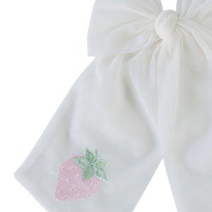 Pink Strawberry Bow