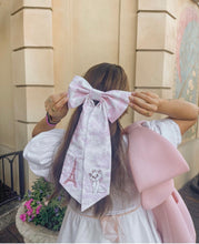 Load image into Gallery viewer, Marie Pink Toile Bow {Adult)
